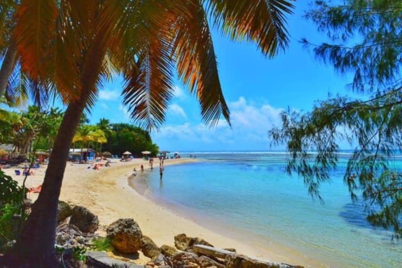 Studio Mojito Vue Mer,Piscine Avec Cuve Eau Et Acces Plage Et Piscine Anse Des Rochers Saint-Francois  Bagian luar foto